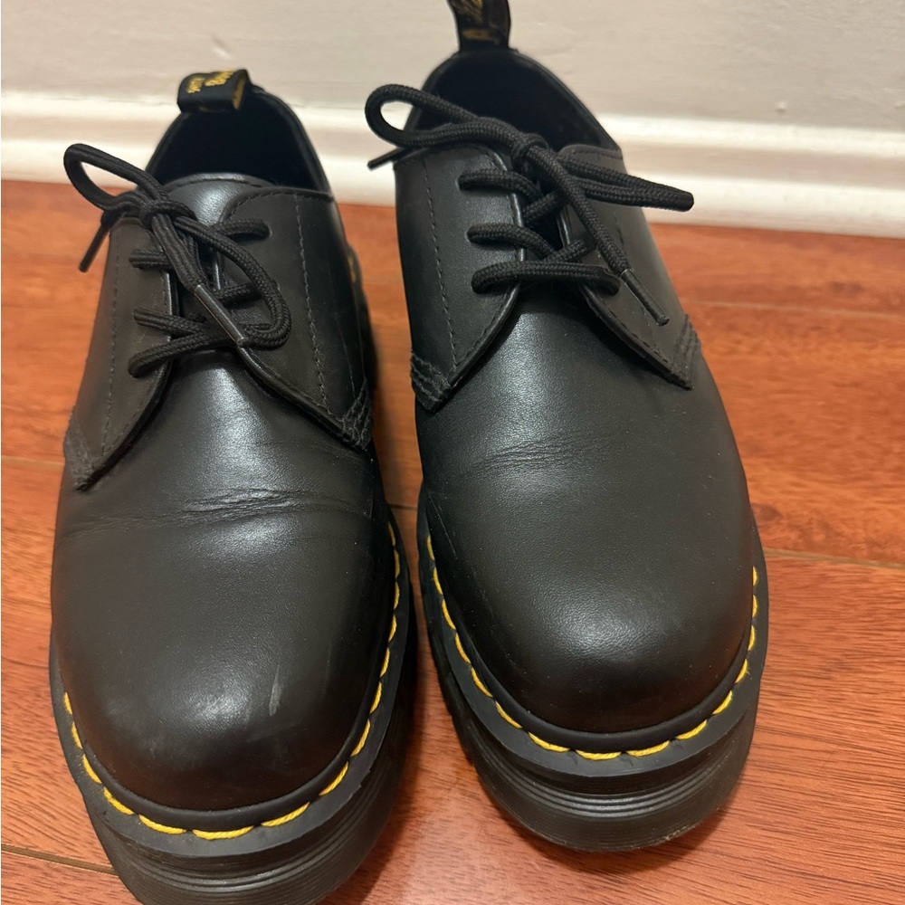 Dr. Marten’s Leather Platform Casual Shoes (9) - Picture 8 of 13